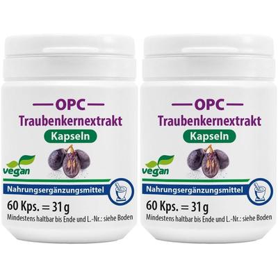 OPC TRAUBENKERNEXTRAKT+Vitamin C Kapseln 2x 2x60 St
