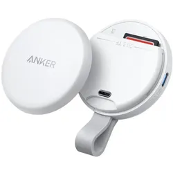 Anker MagGo USB-C Adapter (3-in-1, 10Gbp (USB-C) (USB-C), USB Adapter, Weiss