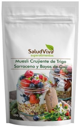 Salud Viva Muesli crunchy buckwheat Goji berries 300 gr