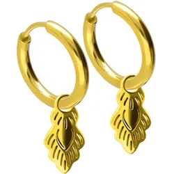 Chirurgenstahl Ohrclicker Creolen ORIENTALISCHES DESIGN