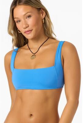 O'Neill s Saltwater Solids Westwater Bikini Tank Bikini Top in Blue, Elastane/Polyamide