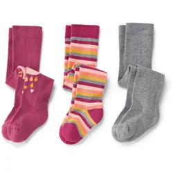 Tchibo - 3 Paar Baby-Strumpfhosen - Baby - Gr. 86/92 - grau