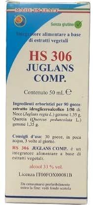 Herboplanet Hs 306 Juglans Comp. Gotas 50ml