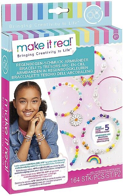 Make It Real : Bracelets Arc-en-ciel Précieux - Lansay