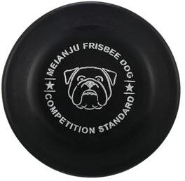 The Handy Homestead Soft Silicone Dog Frisbee For Training And Fetch black