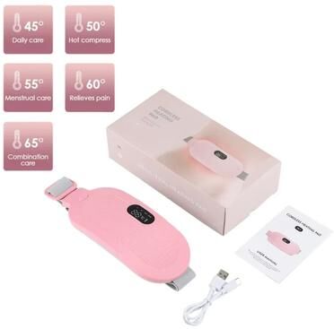 Uplift Picks Portable Menstrual Heating Pad And Vibration Belt b usb