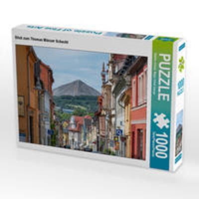 CALVENDO Puzzle Blick zum Thomas Münzer Schacht 1000 Teile Lege-Größe 64 x 48 cm Foto-Puzzle Bild von Steffen Gierok