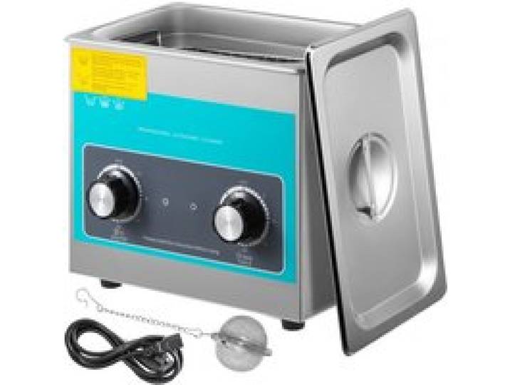 VEVOR Digitale Ultrasone Reiniger, 27x17x24 cm Ultrasone Reinigingsmachine, 3 L 304 Roestvrij Staal Ultrasoon Reiniger, voor het Reinigen van Vinylplaten, Sieraden, Brillen, Laboratoriumbenodigdheden