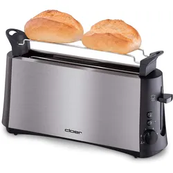 Cloer 3810, Toaster, Silber