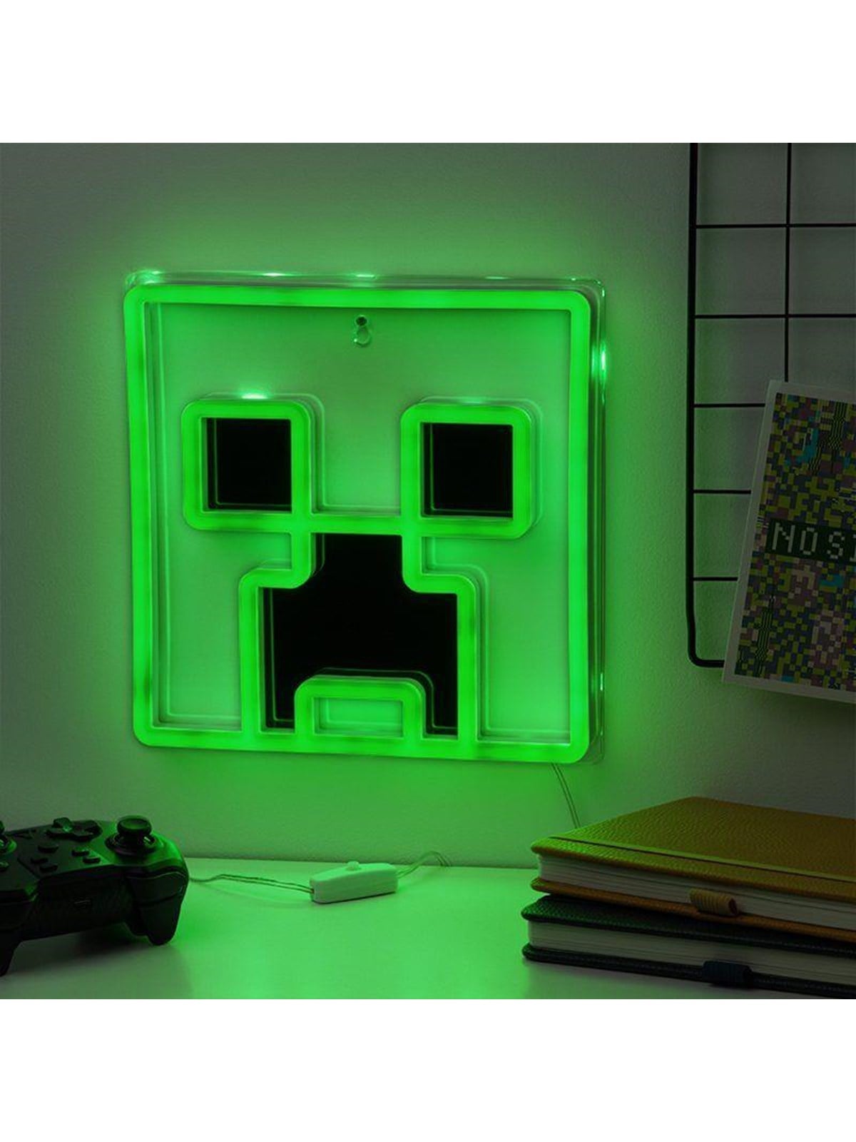 Paladone - Creeper Wall Mountable LED Neon Light - Lampe