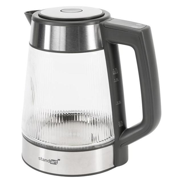 Standart Electric kettle K735MD, 1.7 l, transparent (1.70 l) (66008575)