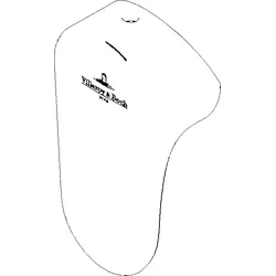 Dornbracht Hebel f. BRB EHM 092090012-10 weiß matt