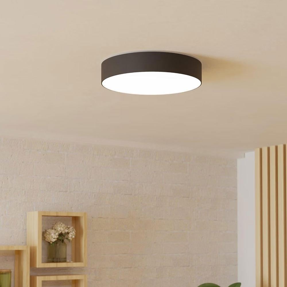 Eglo Smart LED Plafondlamp Gallizzi-Z Zwart Ø39cm 15W 1900lm RGBW Dimmbaar Zigbee Bluetooth Matter
