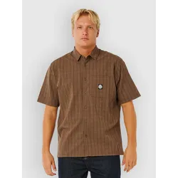 Rip Curl Premium Surf Check Hemd coffee Gr. M