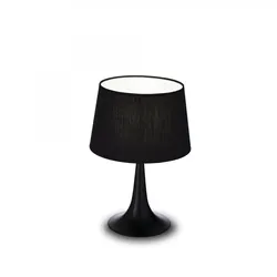 Ideal Lux 110554 Tischleuchte 1x60W London | E27 schwarz