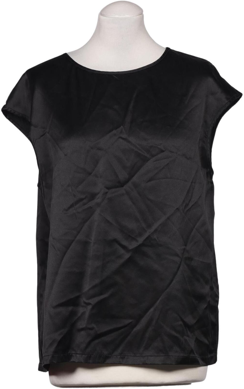 Lilysilk Damen Bluse, Schwarz, Gr. M, Seide - Second Hand