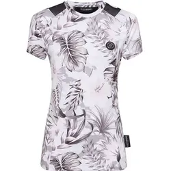 PLEIN SPORT Kurzarm-Rundhals-T-Shirt, Größe M in Bunt 21