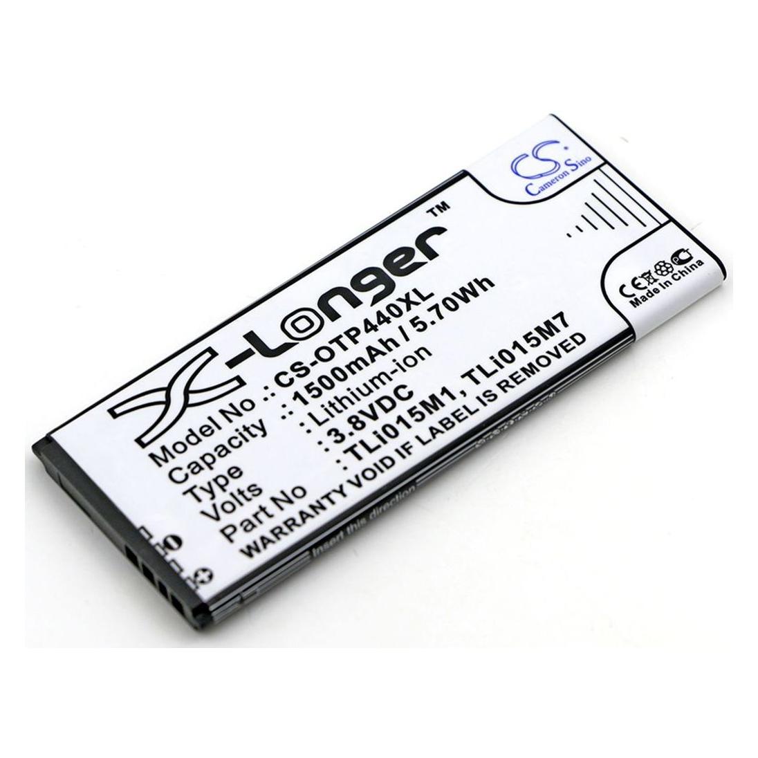 NoName Battery for Alcatel One Touch Pixi 4 4.0 etc (OTP440XL)