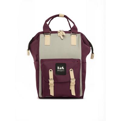 Schultertasche BAGMORI "BAG mori Bag Bagmori", Damen, Gr. onesize, lila, Obermaterial:, Taschen Schultertasche