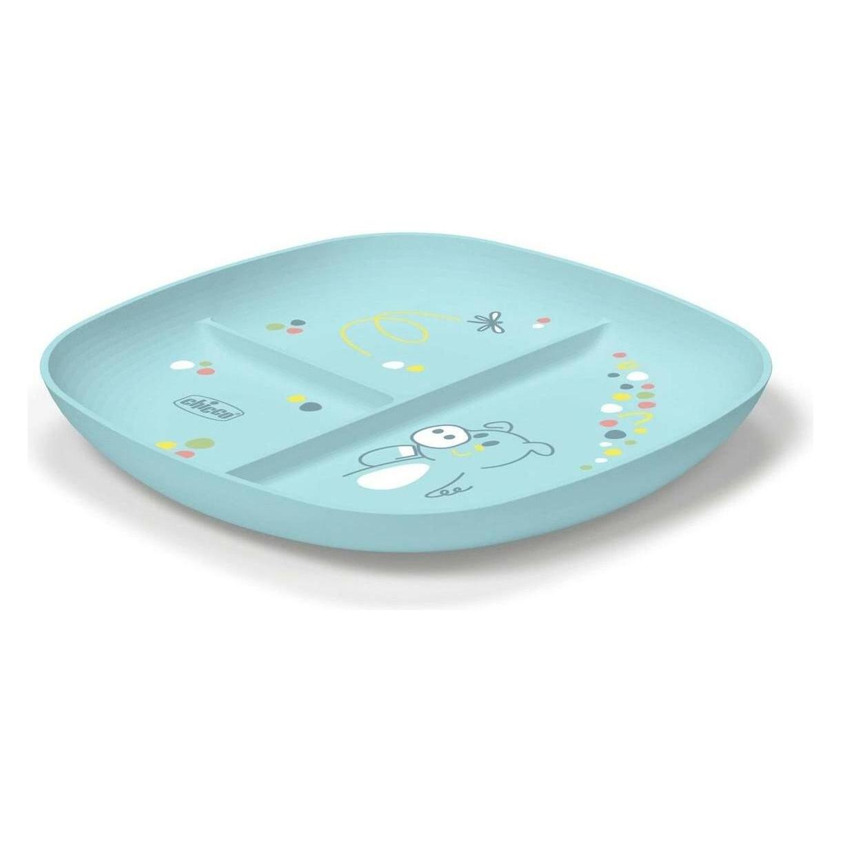 Chicco 3-teilige blaue Platte 12m+ (00016003250000)