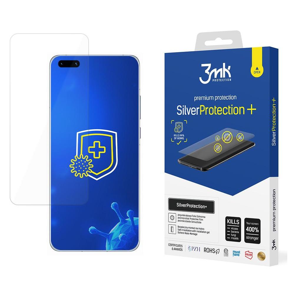 3MK SilverProtection+ do Huawei Mate 40 Pro (1 Stk., Huawei Mate 40 Pro) (3mk SilverProtection+(45)-0)