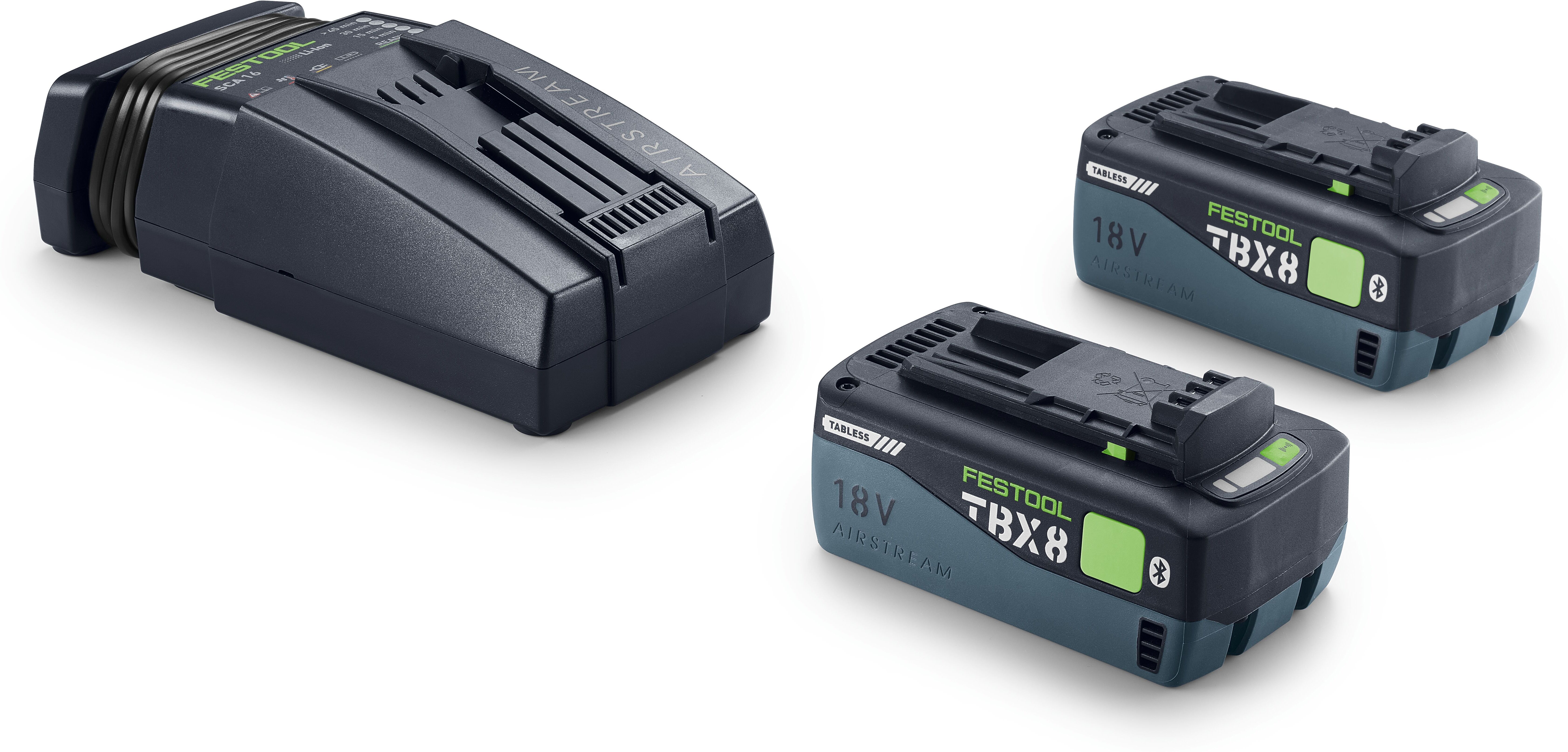 Zubehör Festool Energie Set 18V 2xTBX8/SCA16