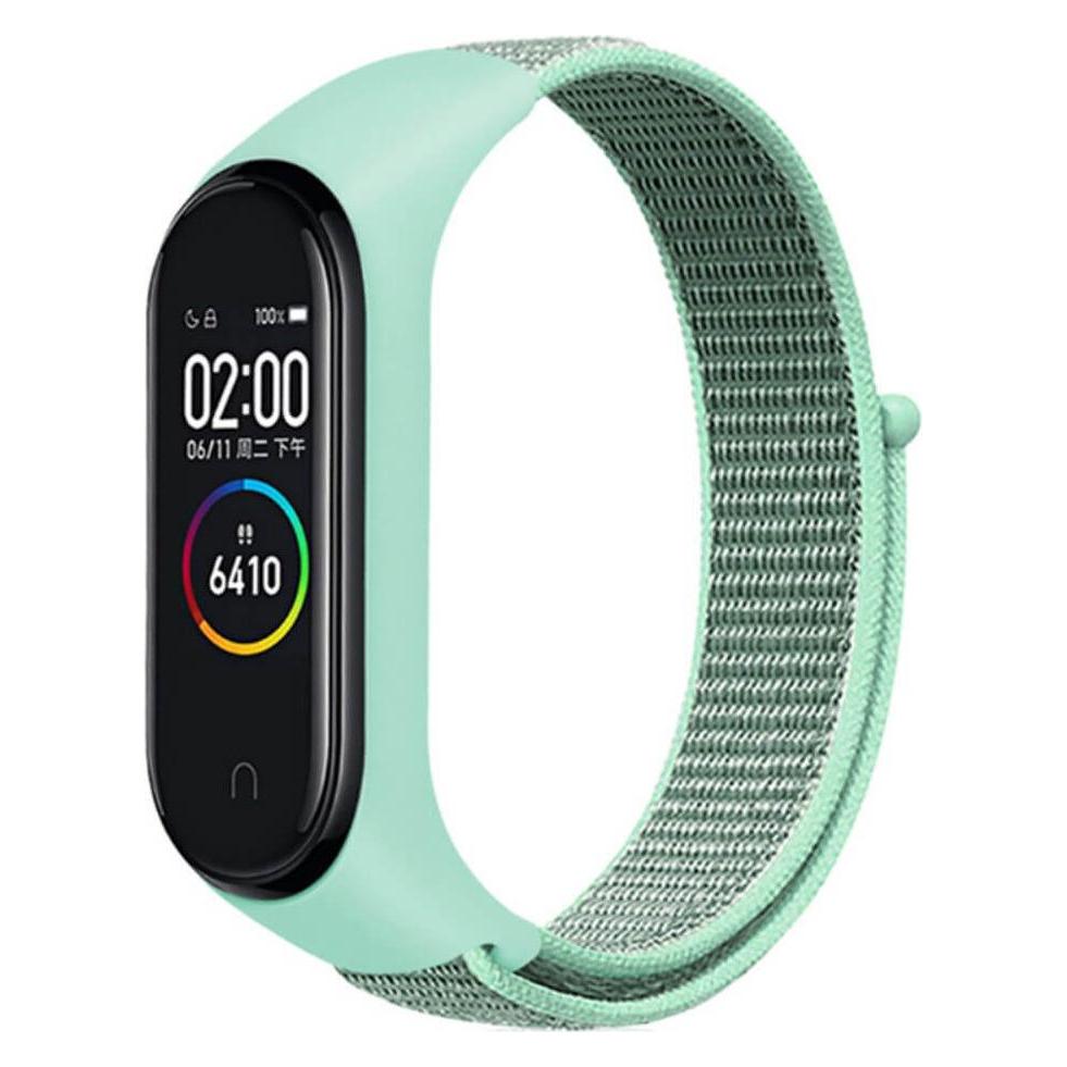 Cover-Discount Xiaomi Mi Band - Nylon Armband Klettverschluss türkis (Nylon) (680604501Z)
