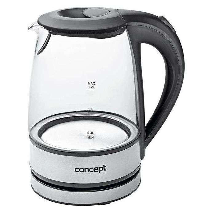Concept Wasserkocher RK4900 Silber (1.20 l) (RK4900)