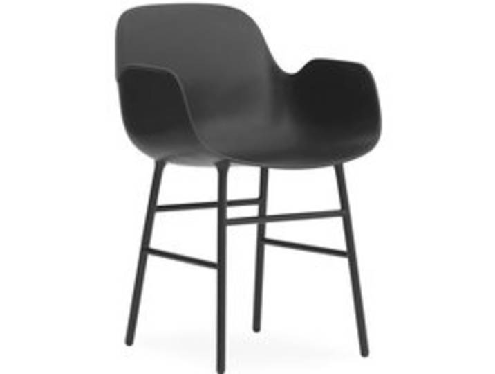 Normann Copenhagen - Form Armlehnstuhl mit Metallgestell