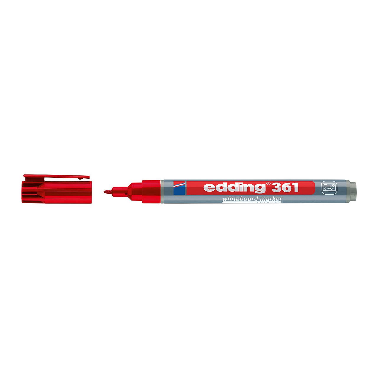 edding 361 Whiteboard-Marker rot 1,0 mm, 1 St.