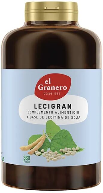 El Granero Integral Lecitina De Soja Lecigran 740 mg 360 Perlas