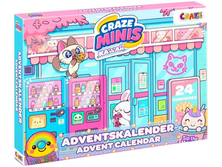 Craze Adventskalender Minis Kawaii