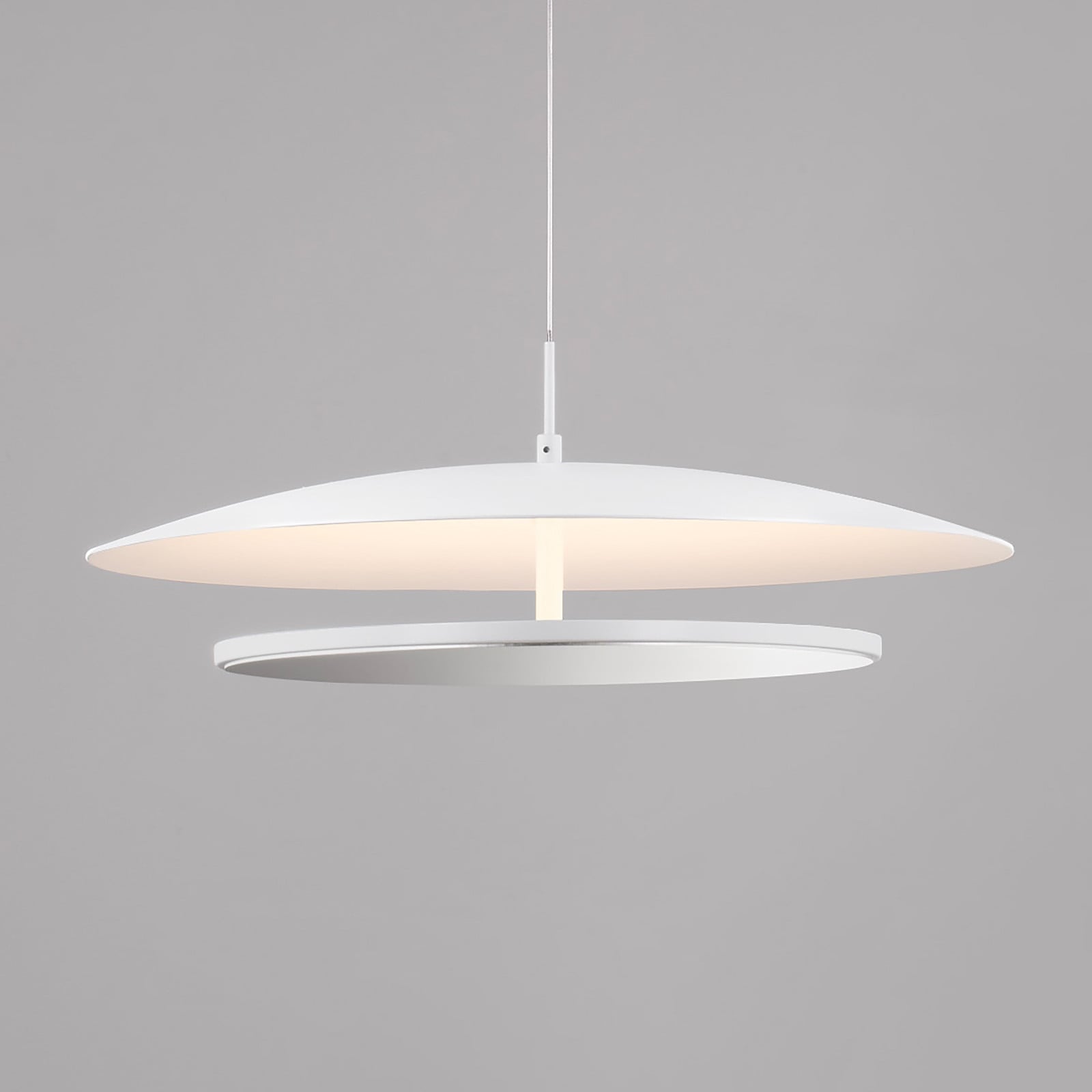 Lyora Design Hanglamp Olos wit Ø 50cm met LED