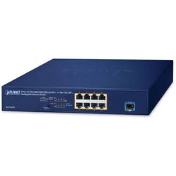 PLANET MGS-910XP Netzwerk-Switch Unmanaged 2.5G Ethernet (100/1000/2500) Power over Ethernet (PoE) Blau