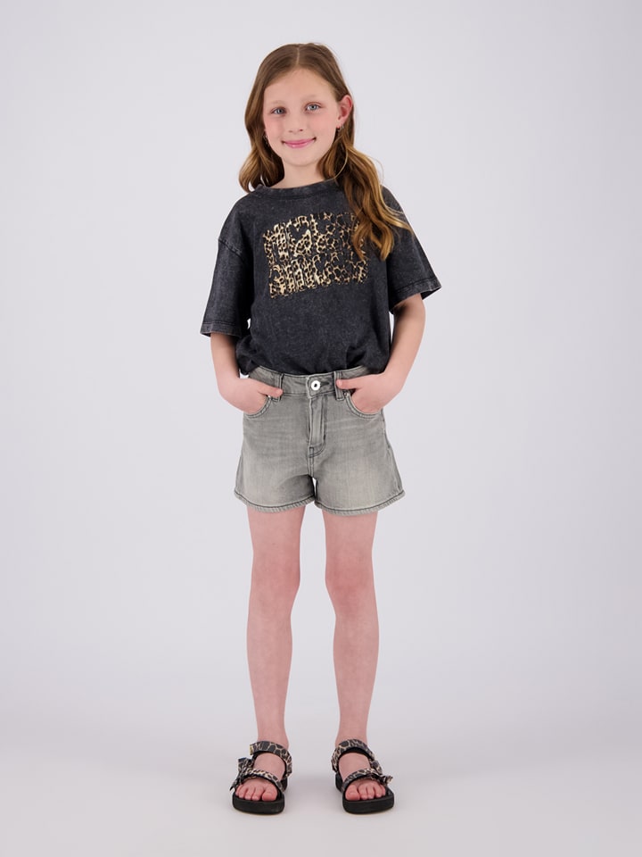 Vingino Jeans-Shorts "Dora" in Grau - 158