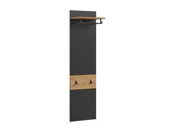 Livetastic Garderobenpaneel, Eiche Artisan, Holzwerkstoff, Holzoptik, 45x165x29 cm, FSC Mix, Aufhängemöglichkeit, Garderobe, Garderobenpaneele, Garderobenpaneele