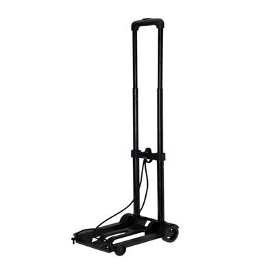 WellHome - Stützwagen aus Stahl und PP mit schwarzem Riemen 45x23x8cm