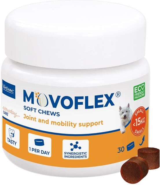 Virbac Movoflex Soft Chews S 30 Tabs