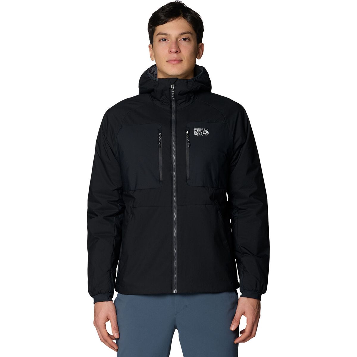 Mountain Hardwear M Kor Alloy Hooded Jacket black (010) L 216604-010-L