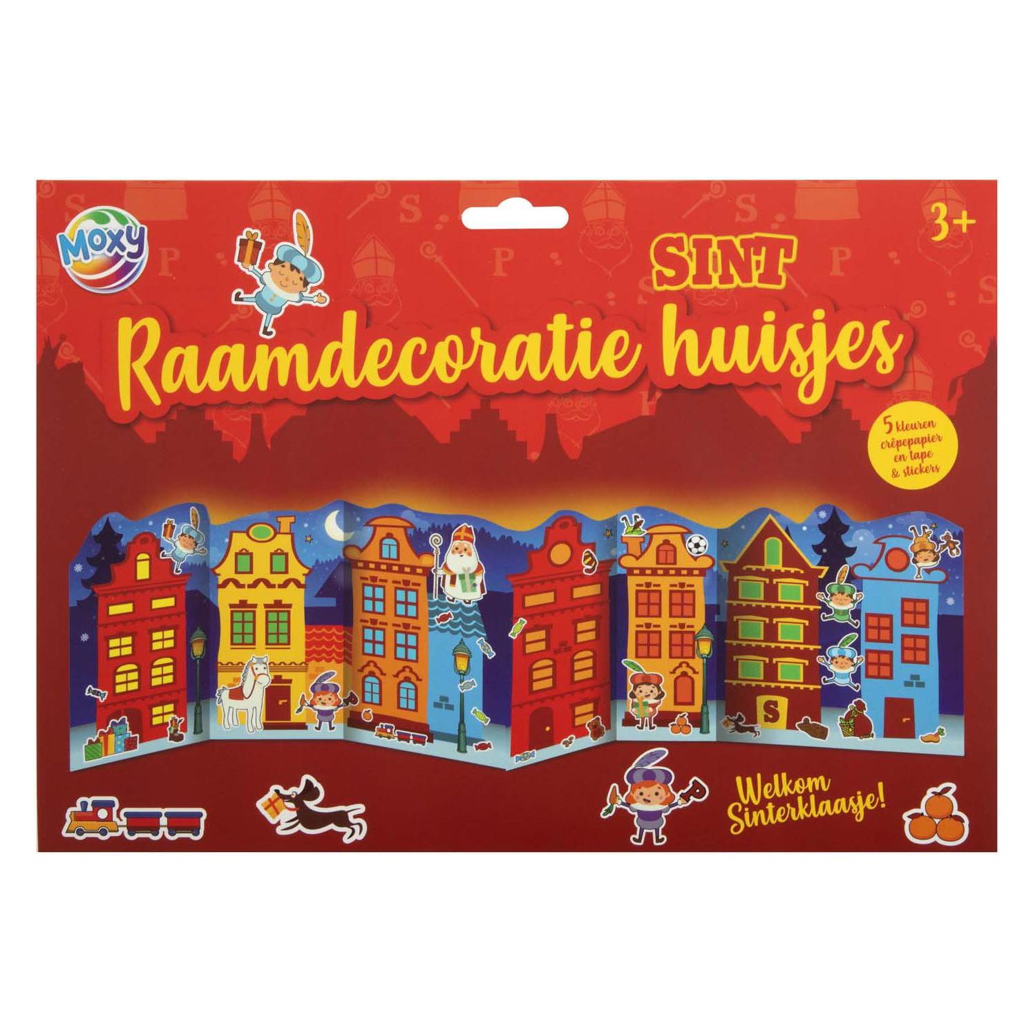 Grafix Sint Fensterdekoration Häuser (49742607)