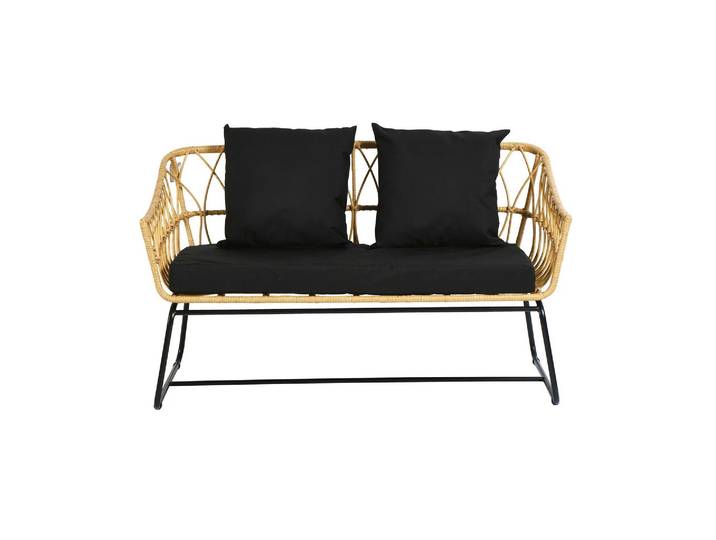 Banquette en rotin Peratta