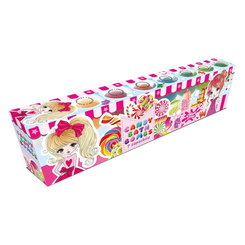 Chlapu Chlap Zestaw Musujących Kul do kąpieli Truck - Candy 1op. (Badekugeln, 50 g) (44152483)