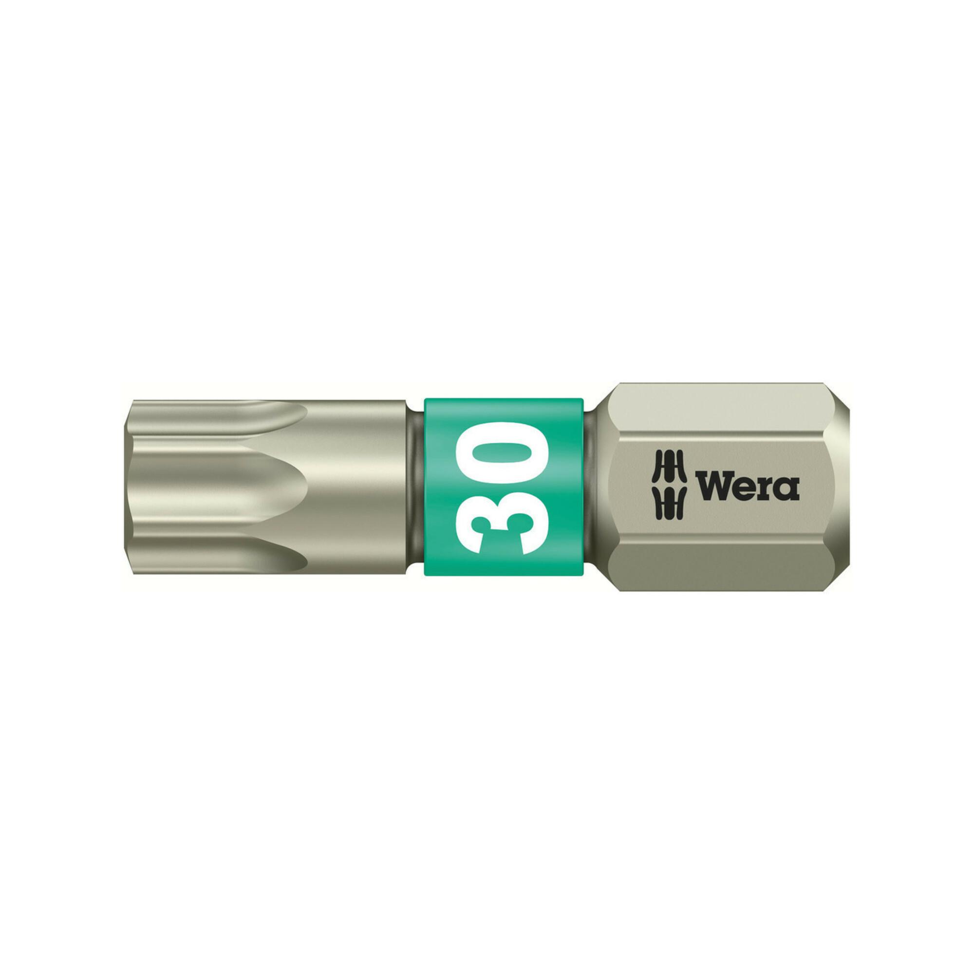 Wera Bit rostfrei 1/4" DIN 3126 C6,3 T30x25mm (05071037001)