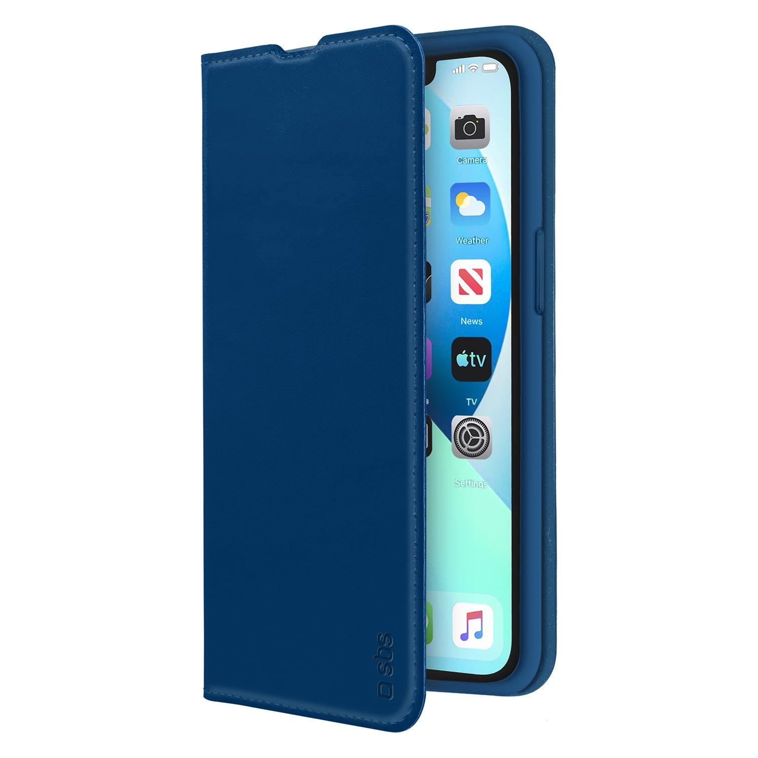 SBS Bookcase Wallet Lite-Hülle (Apple iPhone 13) (TEBKLITEIP1361B)