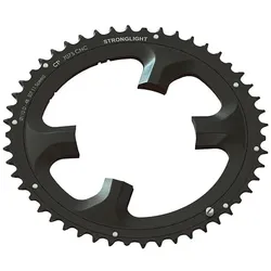 Stronglight Kettenblatt CT2 53 Zähne schwarz außen mit Gewinde