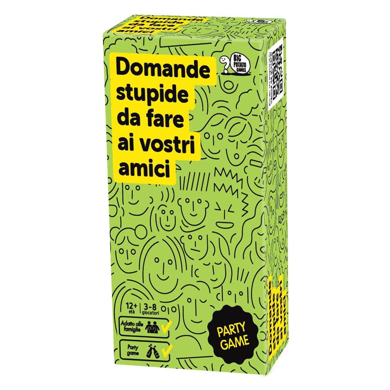 Asmodée Asmodee Dumme Fragen an Ihre Freunde, Brettspiel, 12+ Jahre, 3-8 Spieler, italienische Ausgabe (Italienisch, 3 - 8 Spieler) (GTAV1791)