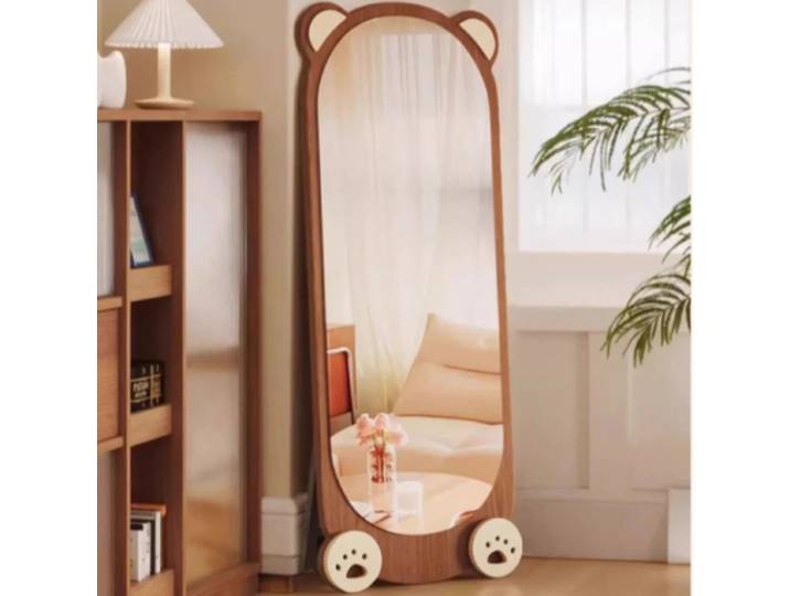 Miroir mural pleine longueur pour la maison, double usage, meuble de salon, miroir médiéval, miroir pleine longueur, miroir du sol au plafond