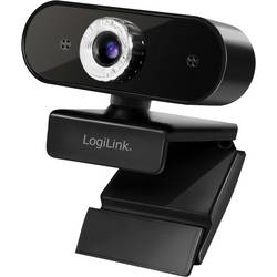 LogiLink UA0368 HD-Webcam Klemm-Halterung, Mikrofon
