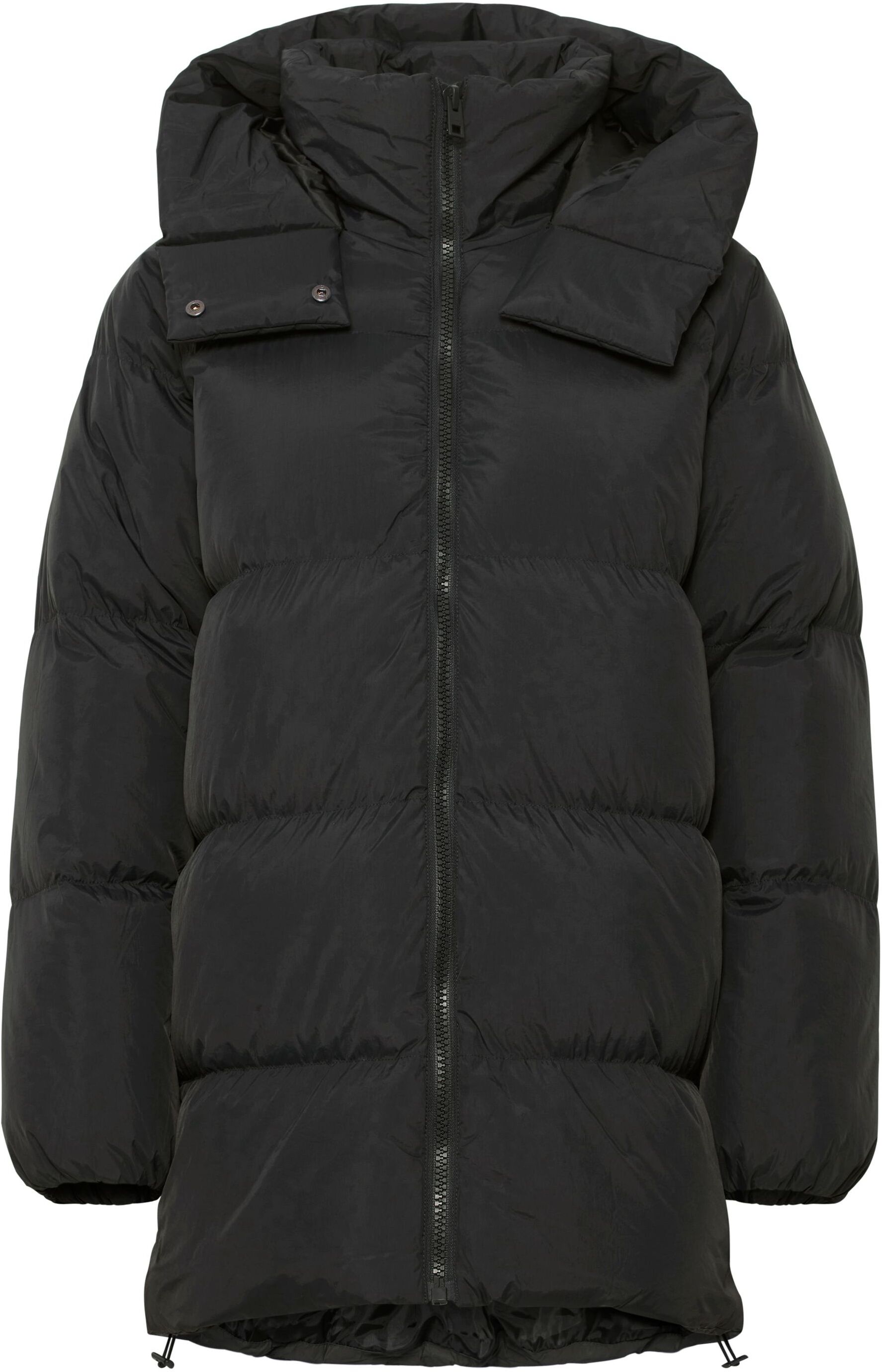 Steppjacke OXMO "Steppjacke OXEllie", Damen, Gr. 40, schwarz, Obermaterial: 100% Nylon NY., Jacken Steppjacke