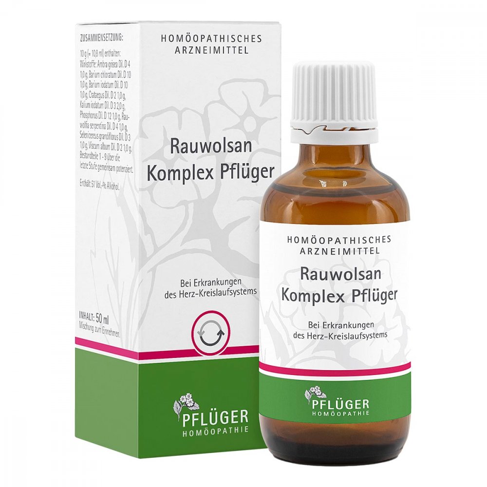 Homöopathisches Laboratorium Alexander Pflüger Gmb Pflüger® Rauwolsan Komplex Pflüger Tropfen 05549848